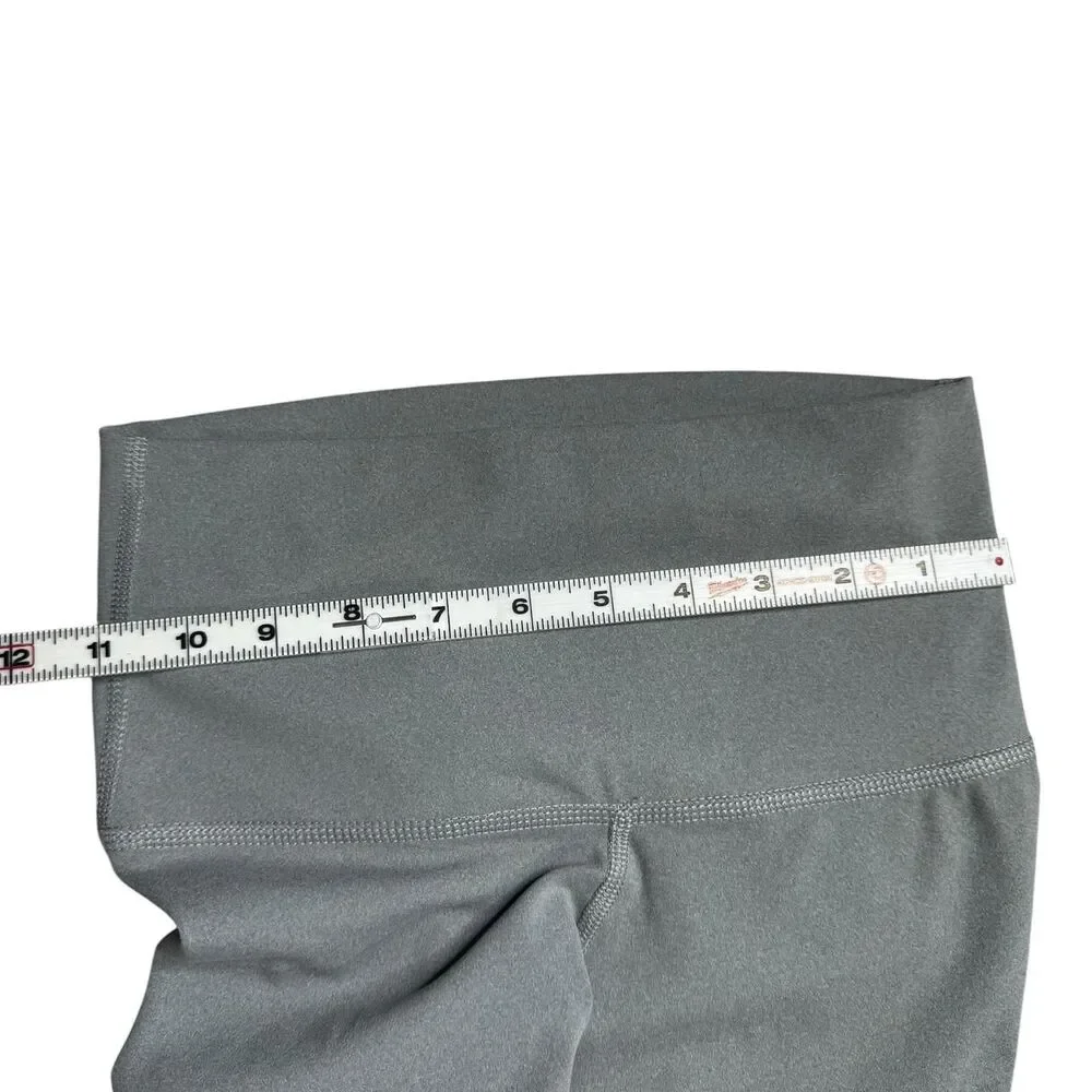 Nike Women's Grey and Green Leggings